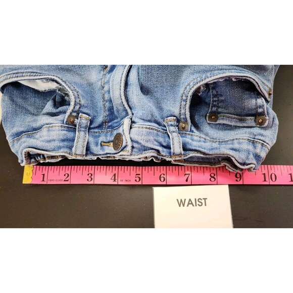 Levis Jeans Girls 8 Blue Jeans Adjustable Denim Bootcut Classic Mid Rise Staple - Picture 14 of 16